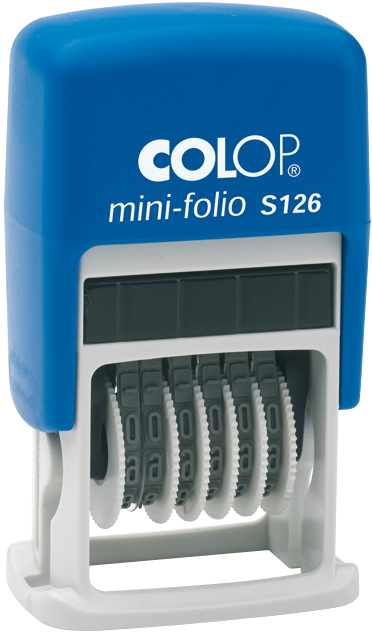 COLOP Ziffernstempel Mini Dater S126, 6-stellig