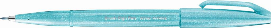 PentelArts Faserschreiber Brush Sign Pen SES 15, wasserblau