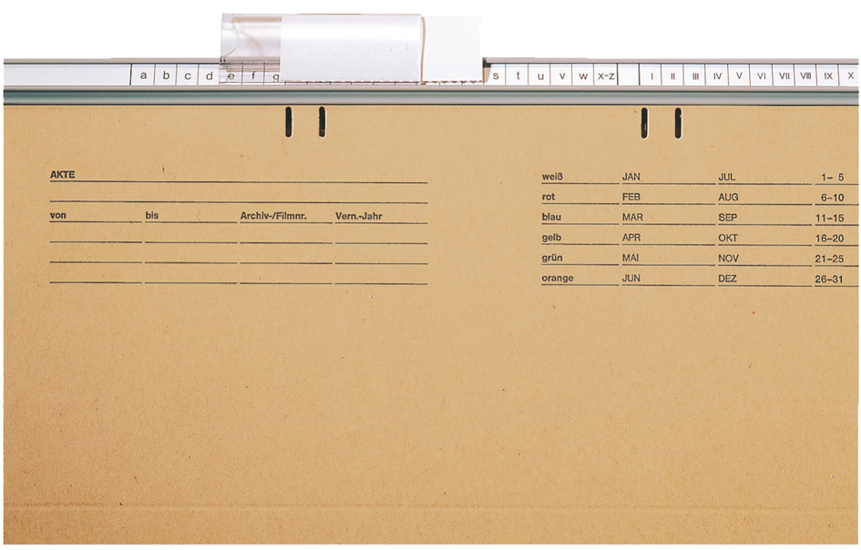 LEITZ Vollsichtreiter, Kunststoff, (B)60 mm, transparent