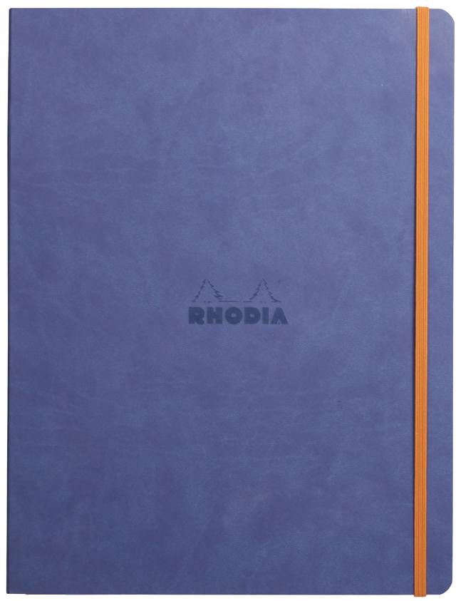 RHODIA Notizbuch RHODIARAMA, DIN A4+, liniert, lila