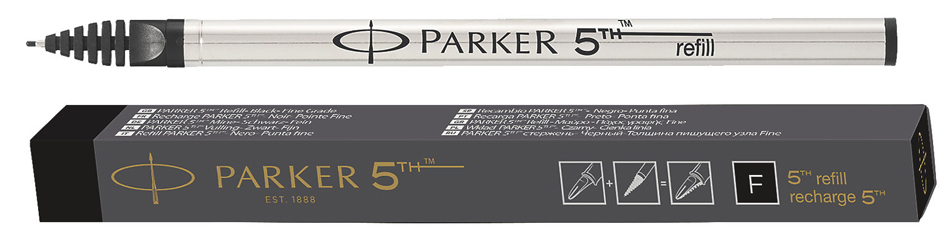 PARKER 5th Nachfüllmine F, schwarz