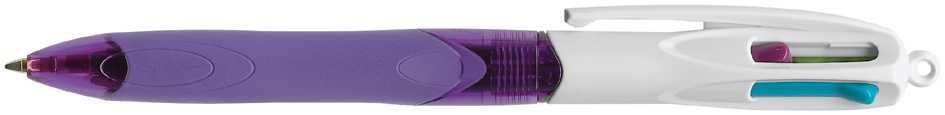 BIC Druckkugelschreiber 4Colours Grip Fashion