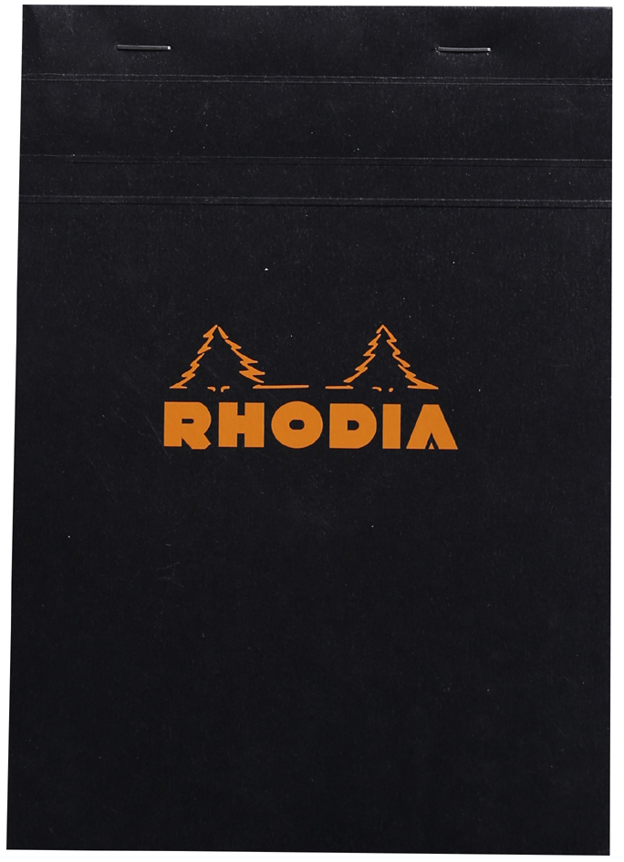 RHODIA Notizblock No. 16, DIN A5, kariert, orange