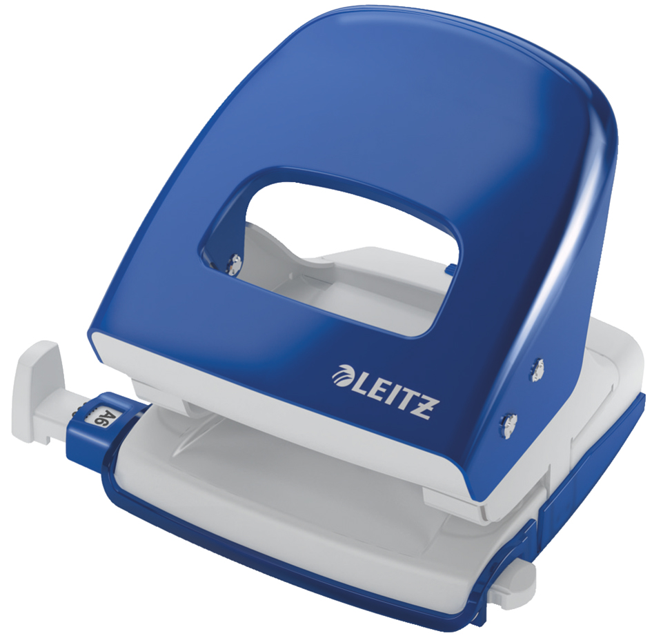 LEITZ Locher Nexxt 5008, Stanzleistung: 30 Blatt, hellblau