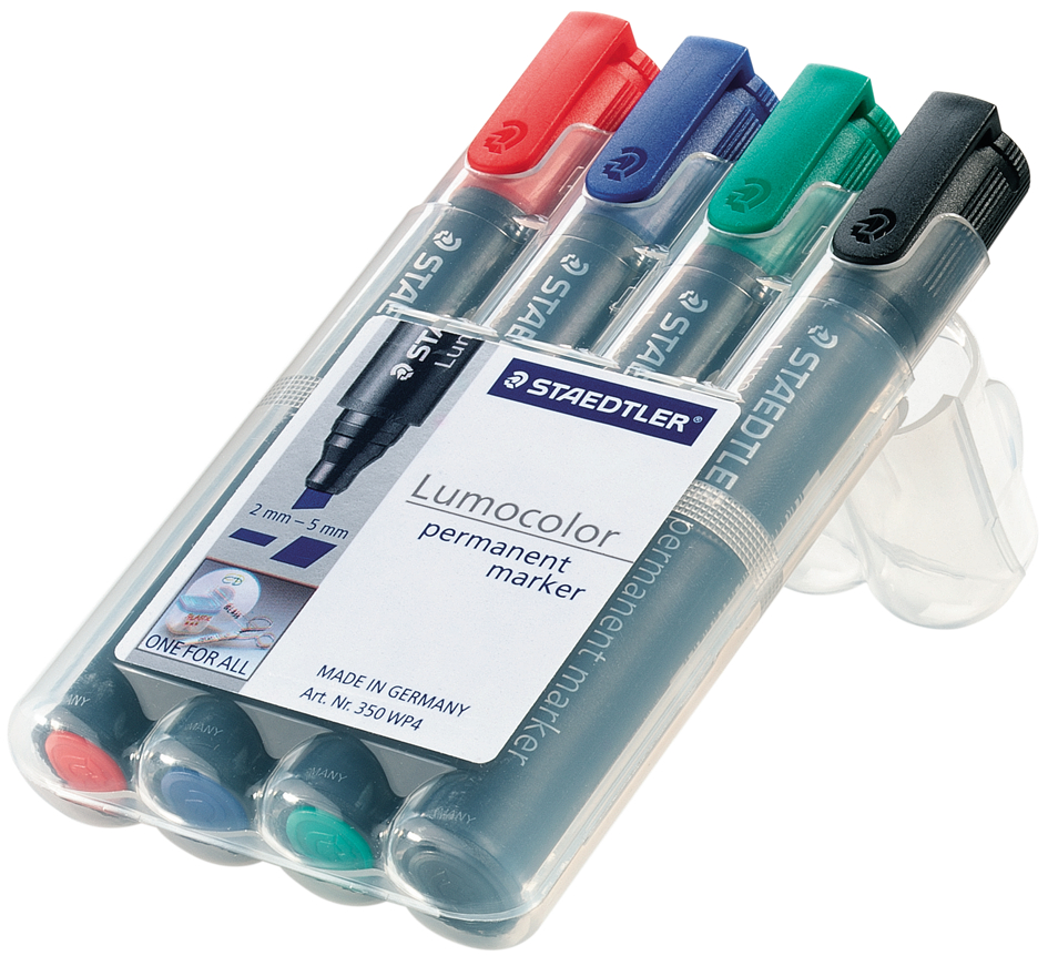 STAEDTLER Lumocolor Permanent-Marker 352, 6er Etui