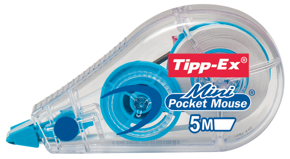 Tipp-Ex Korrekturroller Mini Pocket Mouse Fashion, 5 mmx5 m