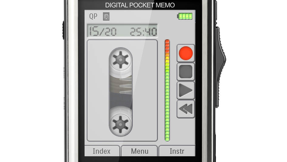 PHILIPS Diktiergerät Digital Pocket Memo DPM7000