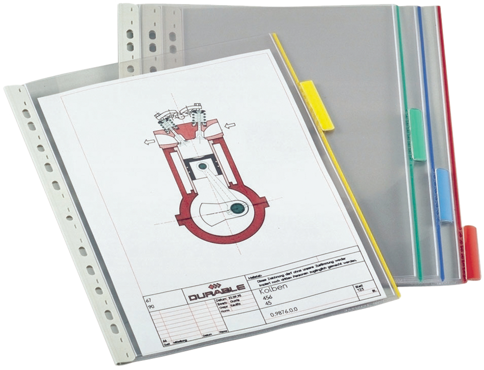 DURABLE Sichttafel FUNCTION, DIN A4, transparent