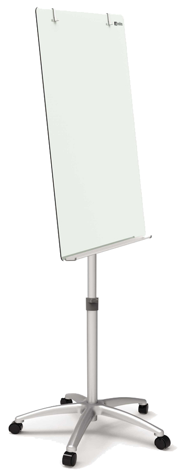 nobo Mobiles Glas-Flipchart Diamond, (B)700 x (H)1.000 mm