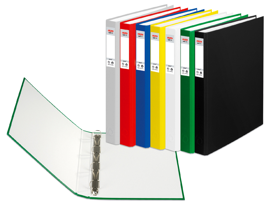 herlitz Ringbuch maX.file protect, A4, 4-Ring-Mechanik