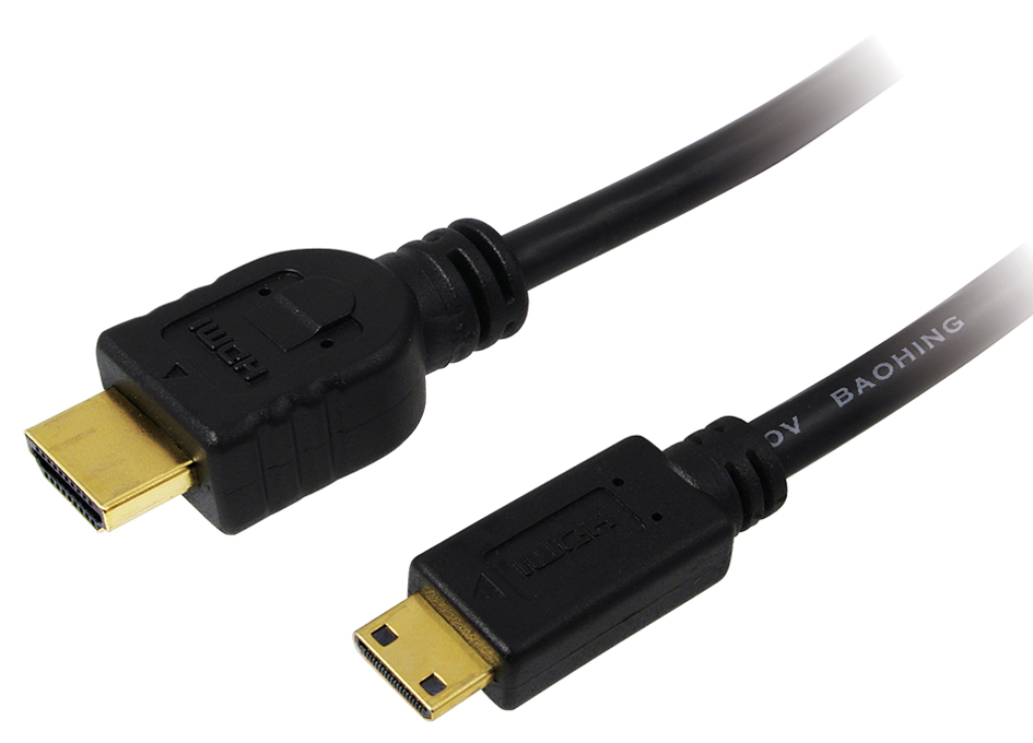 LogiLink HDMI Kabel, A-Stecker - C-Stecker Mini, 1,5 m