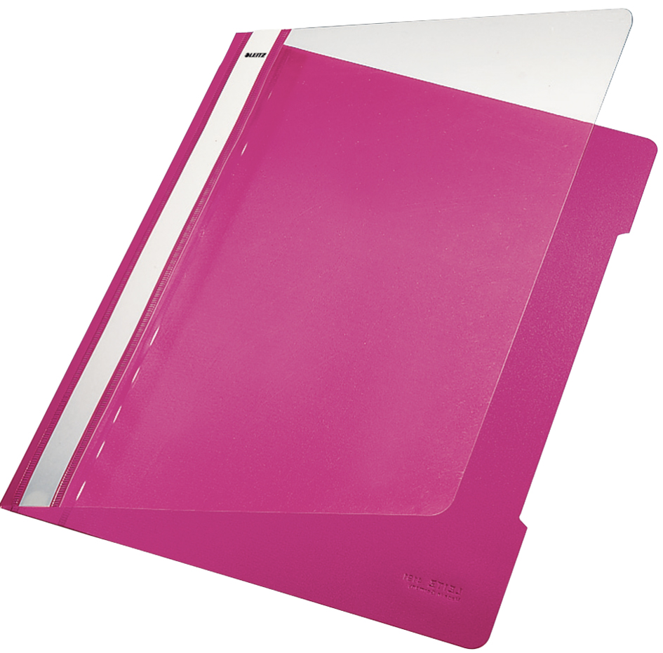 LEITZ Schnellhefter Standard, DIN A4, PVC, pink