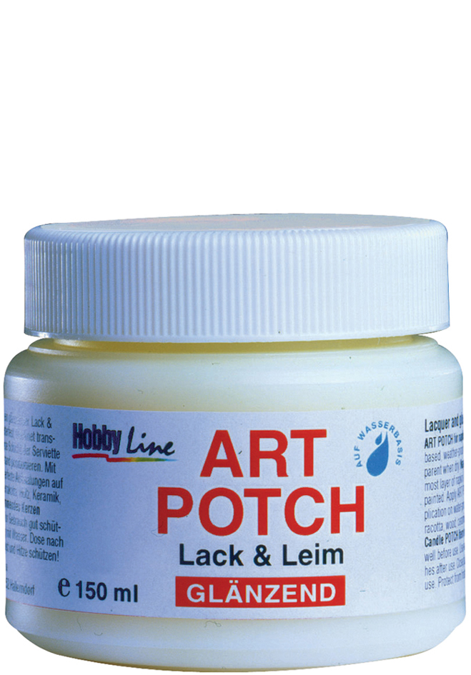 KREUL Servietten-Lack & Leim ART POTCH, glänzend, 750 ml