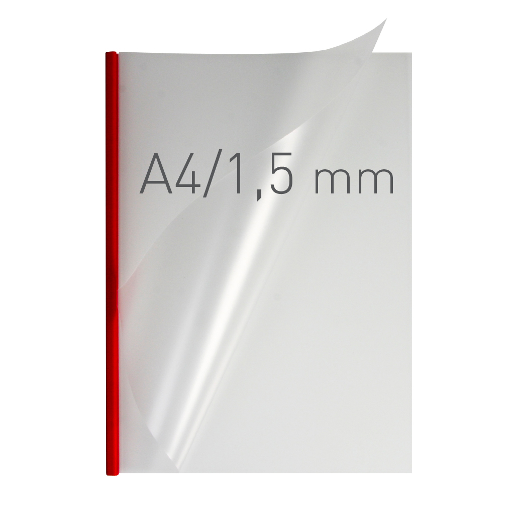 EasyCOVER A4 - PVC matt - 1,5 mm - rot - rot