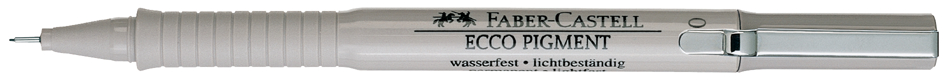 FABER-CASTELL Pigmentliner ECCO PIGMENT 0,4 mm, schwarz