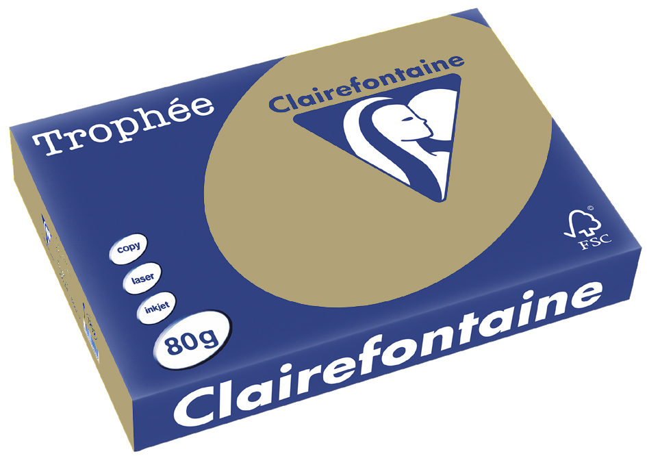 Clairalfa Trophée 1879C, A4, 80 g/m² - camel - camel