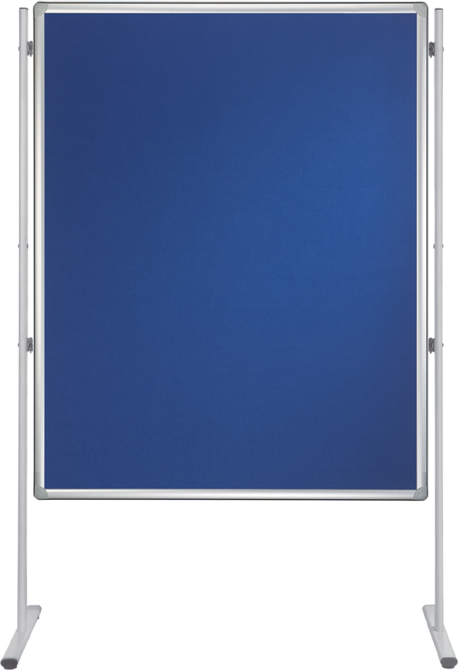 FRANKEN Textiltafel PRO, (B)1.200 x (H)1.800 mm, Filz, grau