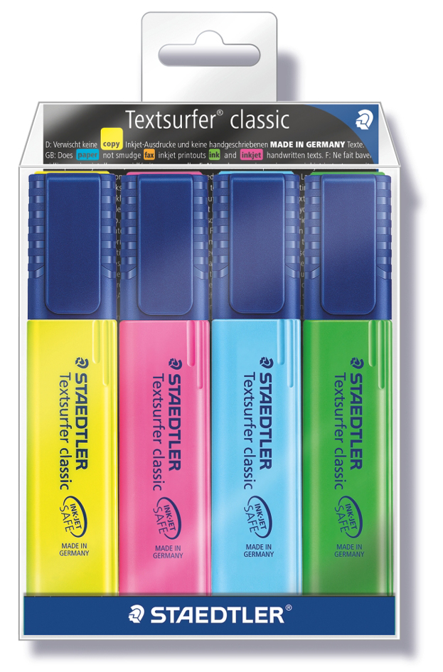 STAEDTLER Textmarker ´Textsurfer classic´, 6er Etui