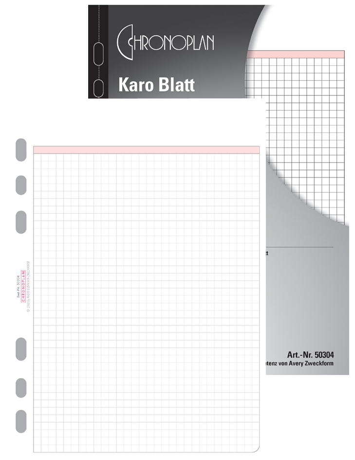 CHRONOPLAN Adressen, Midi, 80 g/qm, 16 Blatt