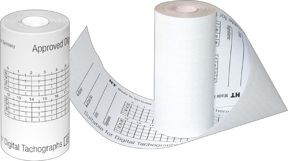 RNK Verlag Thermopapierrolle HAUG, für digitale Tachographen