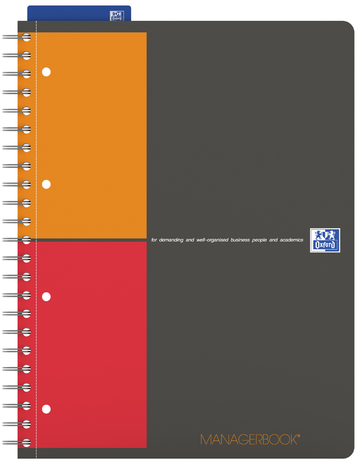 Oxford International Collegeblock ´MANAGERBOOK´, DIN A4+