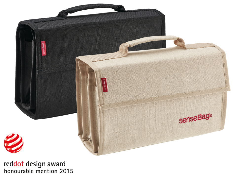 transotype Wallet ´senseBag´, für 72 Stifte, natur