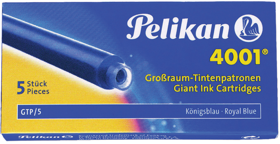 Pelikan Großraum-Tintenpatronen 4001 GTP/5, dunkelgrün