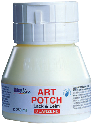 KREUL Servietten-Lack & Leim ART POTCH, glänzend, 750 ml