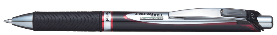 Pentel Liquid Gel-Tintenroller EnerGel Document, rot