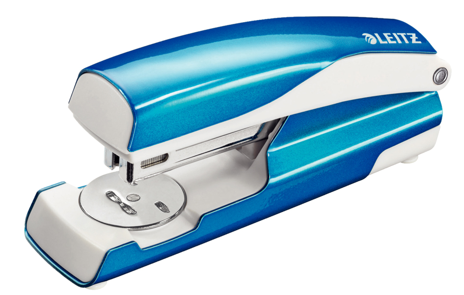 LEITZ Heftgerät Nexxt WOW 5502, blau-metallic