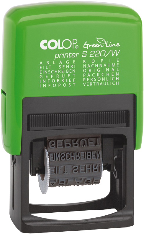 COLOP Wortbandstempel ´Green Line´ Printer S220/W