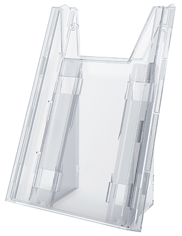 DURABLE Prospekthalter COMBIBOXX 1/3 A4, transparent