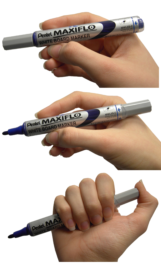 Pentel Whiteboard-Marker MAXIFLO MWL5M, grün