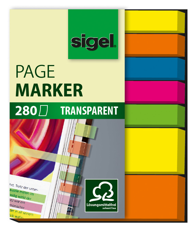 sigel Haftmarker Film Mix micro & mini, 280 Blatt