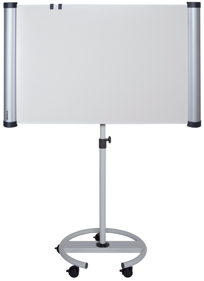 MAUL Flipchart MAULsolid, Rundfuß flip2use, grau