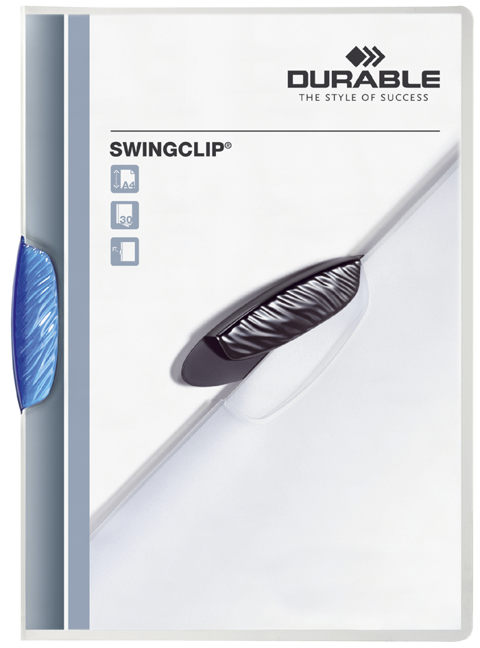 DURABLE Klemmhefter SWINGCLIP, DIN A4, Clip schwarz