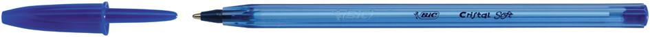 BIC Kugelschreiber Cristal Soft, Strichfarbe: blau