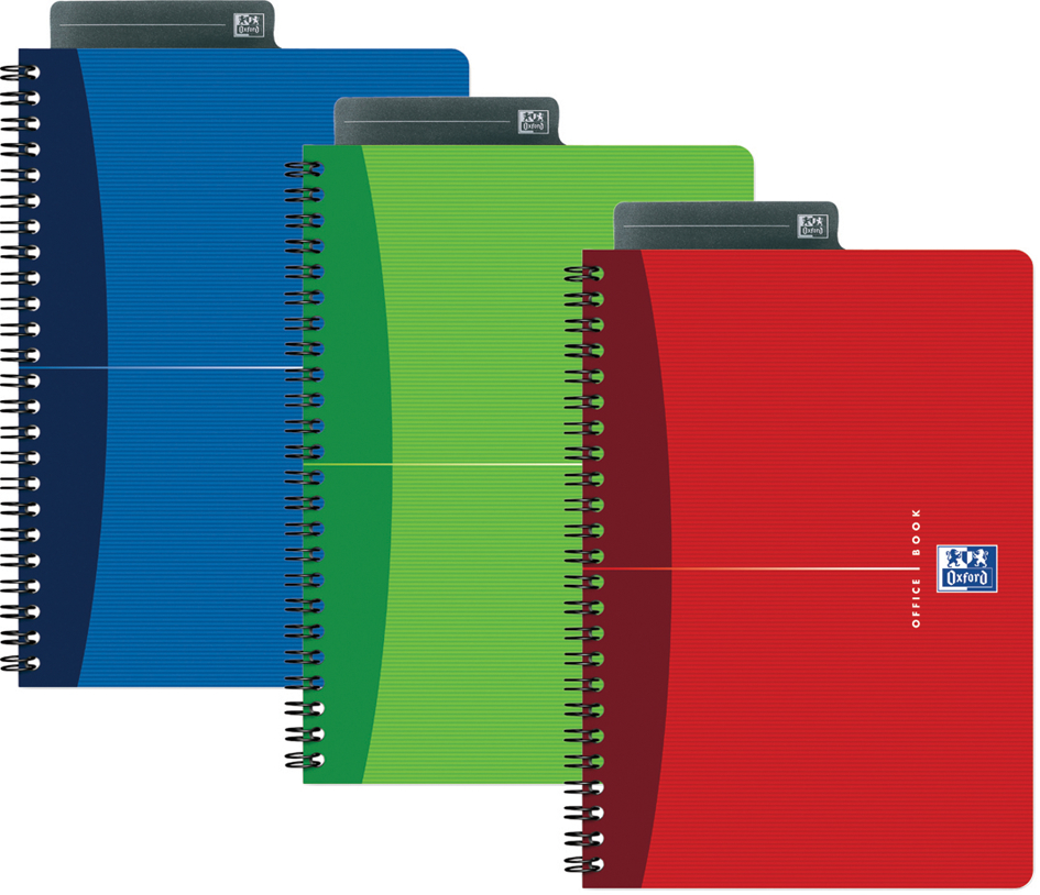 Oxford Spiralbuch ´Essentials´, DIN A5, liniert, 90 Blatt