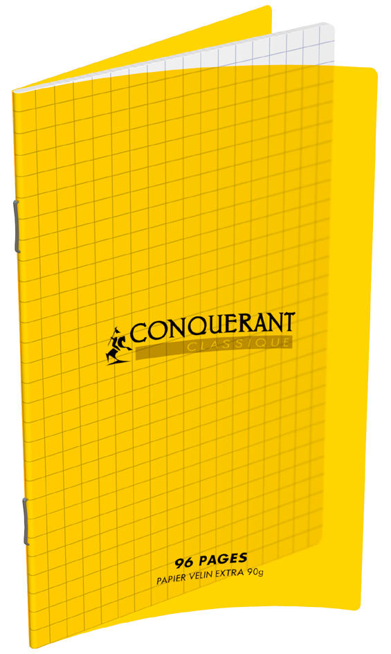 CONQUERANT CLASSIQUE Notizheft 90 x 140 mm, kariert,48 Blatt