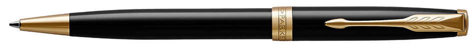 PARKER Drehkugelschreiber SONNET Black Lacquer G.C.