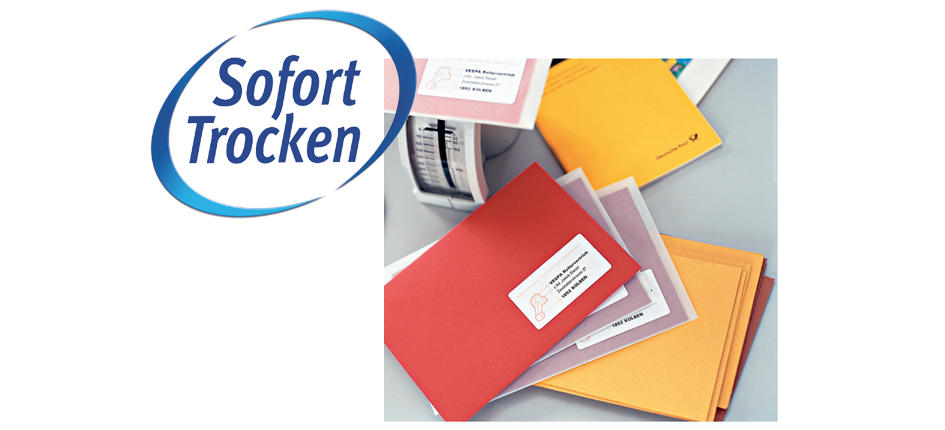 AVERY Zweckform Inkjet Adress-Etiketten, 63,5 x 33,9 mm