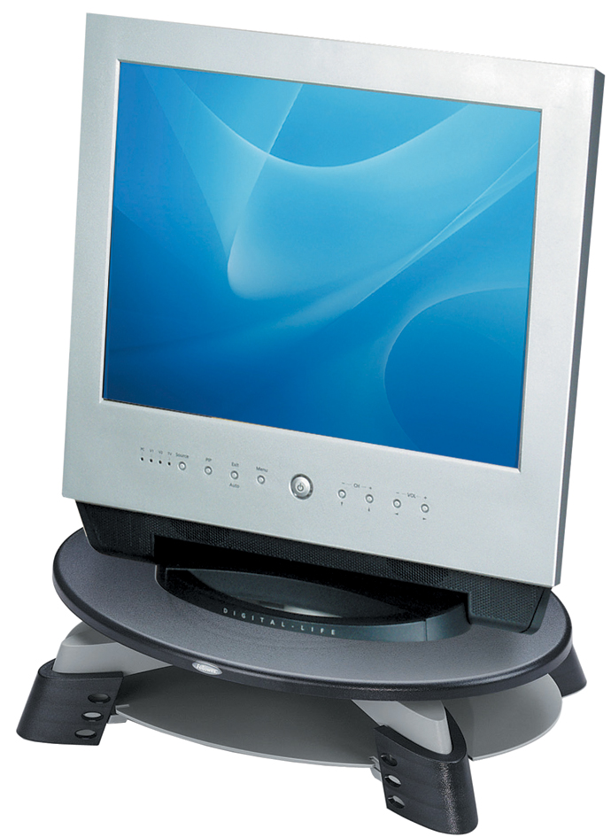 Fellowes TFT/LCD-Monitorständer, platin/graphit