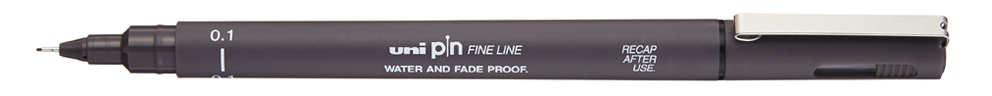 uni-ball Fineliner PIN 003200 N, schwarz