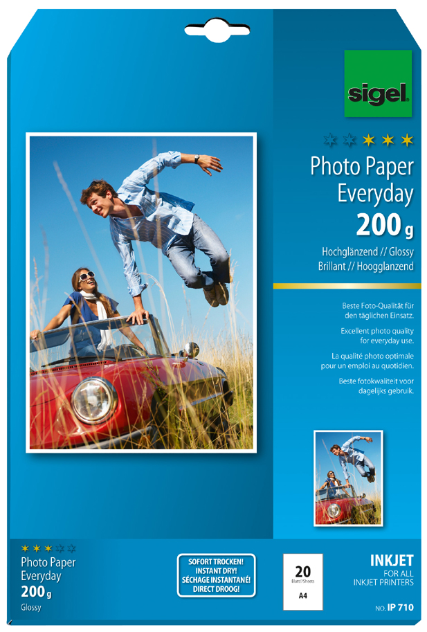 sigel InkJet-Everyday-Foto-Papier ´HOT DEAL´, DIN A4