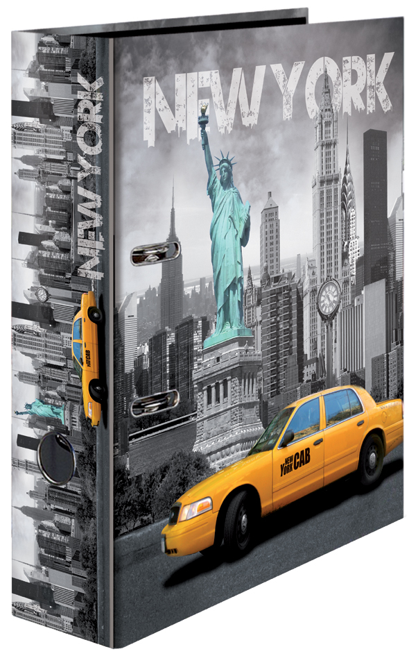 HERMA Motivordner ´New York´, DIN A4, Rückenbreite: 70 mm