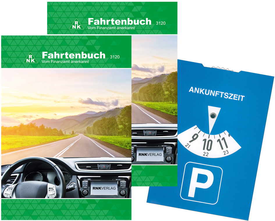 RNK Verlag Fahrtenbuch PKW, DIN A5, 32 Blatt