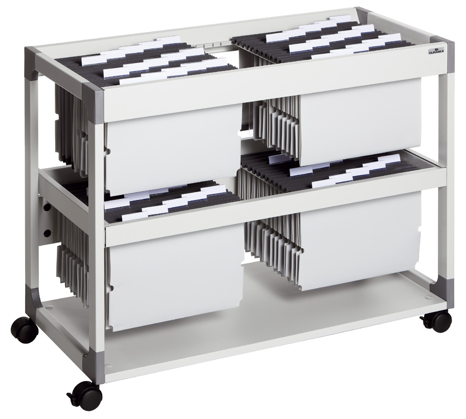 DURABLE Hängemappen-Wagen SYSTEM File Trolley 200 Multi Duo