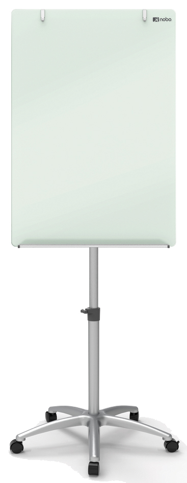 nobo Mobiles Glas-Flipchart Diamond, (B)700 x (H)1.000 mm