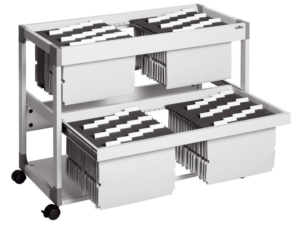 DURABLE Hängemappen-Wagen SYSTEM File Trolley 200 Multi Duo