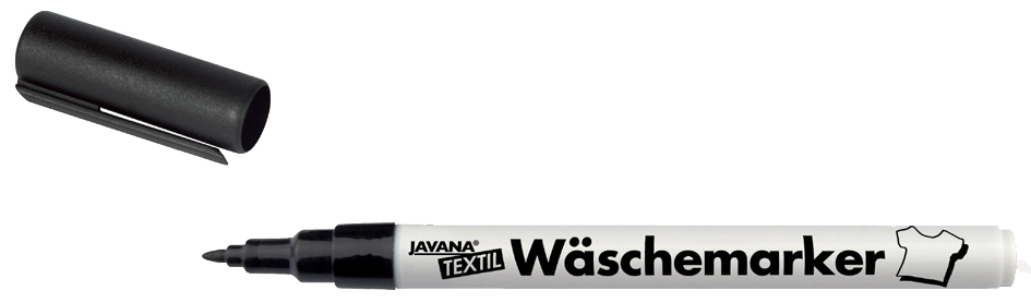 KREUL Wäschemarker JAVANA, schwarz